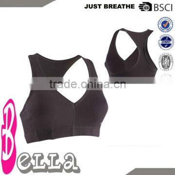 Dry fit gym wear sexy bra aerobic fitness