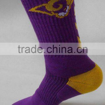 Men custom Dri fit Elite basketball crew socks