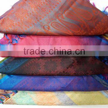FACTORY STOCK CLEARANCE !!Silk Look Polyester Economy Stoles and Scarves photo-3