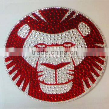 Ice Cream Rhinestone Sticker Custom Bling Design Gemstone Sticker With Glitter Self Adhesive PET Film For Hot Sale photo-4