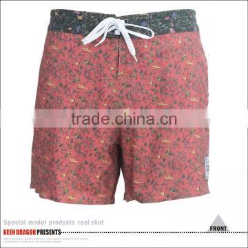 Summer Beach Wholesale T/C Spandex Men's Digital Printed Mens Swim Shorts photo-2