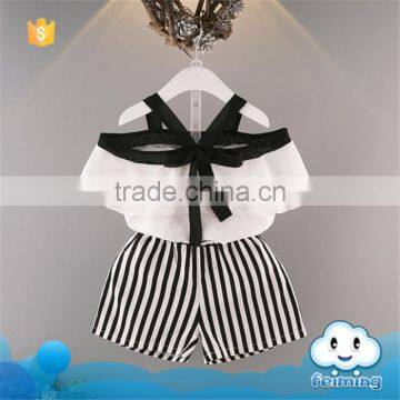 SS-981G Guangzhou Baby Apparel Kids Wear Boutique Clothing Sets Wholesale Baby Clothes Clothing Set
