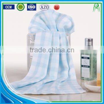 Wholesale Custom Plaid Design Hotel Towel Set photo-4
