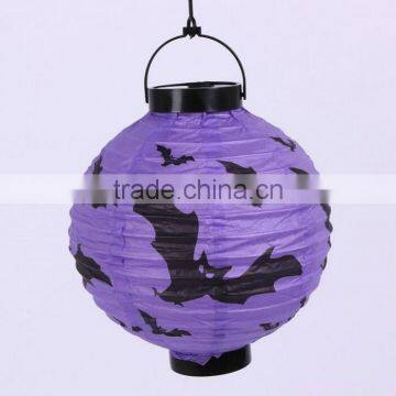 Wholesale Halloween Decoration Round Lamp Haning LED Paper Lanterns photo-5
