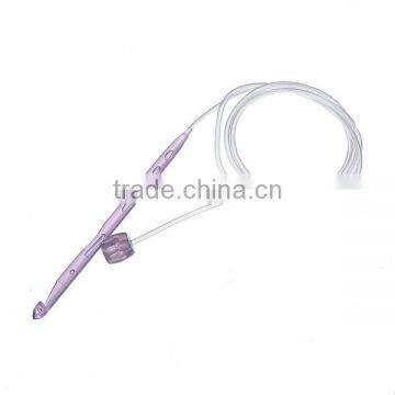 At Random Transparent 120cm Plastic Flexible Afghan Tunisian Carpet Crochet Hooks Needles photo-3