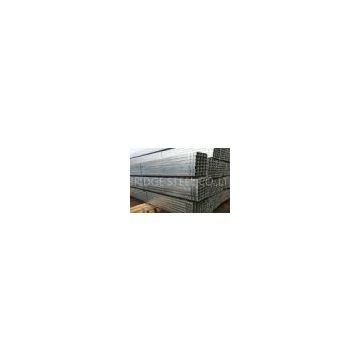 ERW Hot Dipped Galvanized Steel Pipe,  BS1387 DIN1626 Galvanized Square Tube