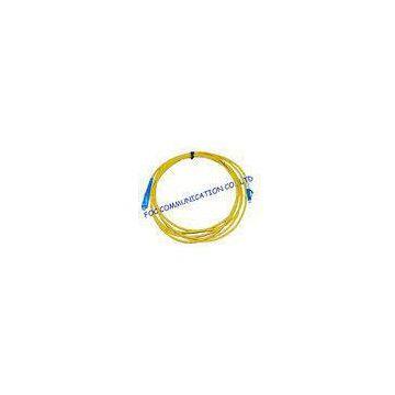 Low Insertion Loss Simplex Singlemode Fiber Optic Patch Cord For FTTH Systems