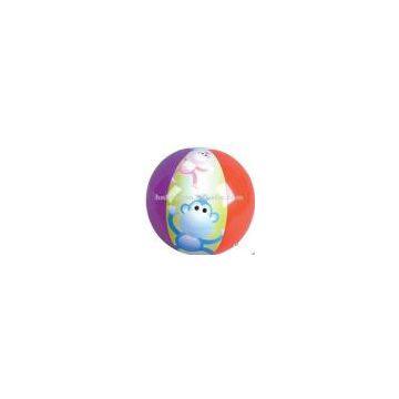 hot sale promotional pvc inflatable beach ball toys for kids,beach ball racket games,beach ball racket games