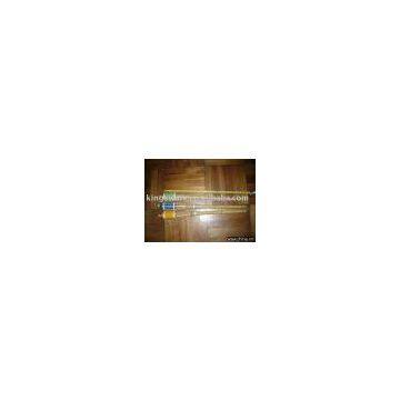 Garden Bamboo Torch with Metal Canister   Citronella Candle