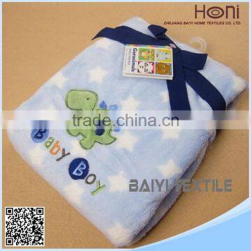 Soft Cheap Price Coral Fleece Baby Blanket Baby Hooded Towel