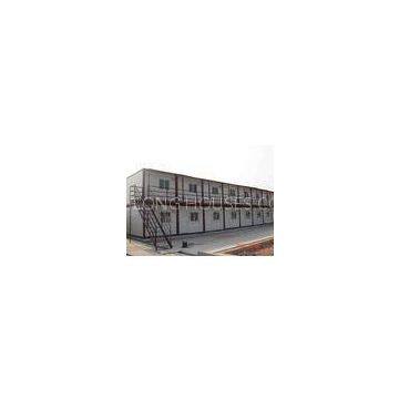 OEM Galvanized Steel Prefrab Container Modular House For Dormitory 2 Floors