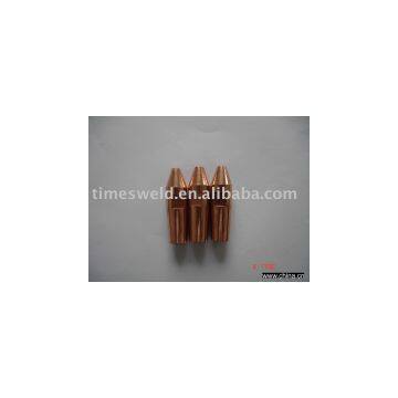Spot welding cap