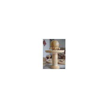 Onyx Fengshui ball fountain, marble craft