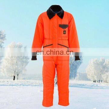 OEM Men's winter safety work coveralls for freezer wear