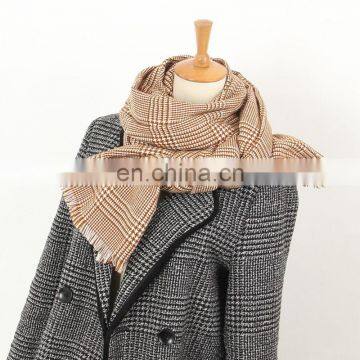 Wholesale New Style Fashion Shawl Winter Warm Acrylic Blanket Women Cashmere Merino Wool Scarf photo-5