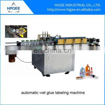 beer bottle Cold glue paper labeling machine