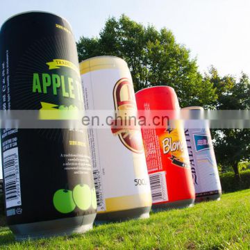 Hot sale inflatable replicas coke can, inflatable beverage bottle, inflatable can for advertising