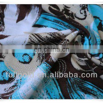 Good quality and popular design viscose/rayon knitting fabric for dress and robes