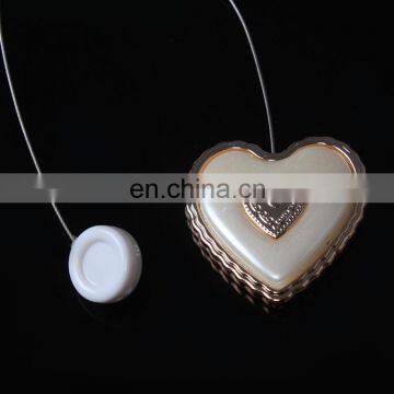 fashion decoration heart-shaped and pearl design curtain buckle