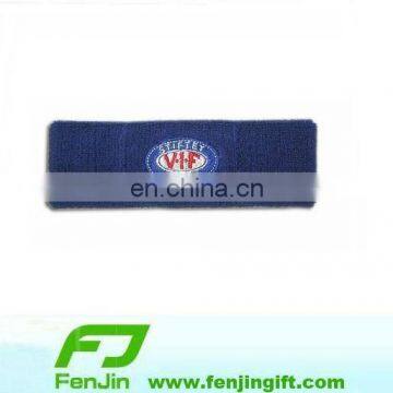 sports head band with embroidery logo