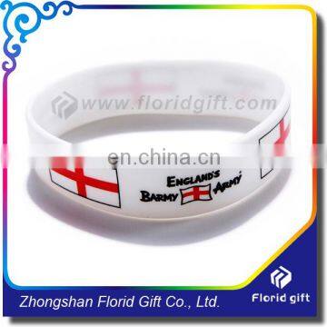 Wholesales Custom Design Printing Cheap Name Rubber Band Bracelet photo-6