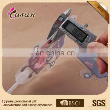 Most Popular Hand Fan With Long Handle Colorful pp Plastic Hand Fan for Promotional photo-3