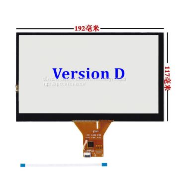 6.2''inch 8''inch 9''inch 7''inch Touchscsreen Automotive touch screen panel Glass Android capacitance screen developmen