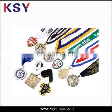Sports Metal Medal / Metal Badge With Custom Logo