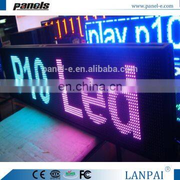P10-32X160 RGB Express Video P10 Full Color Led Programmable Led Sign Board Price photo-2