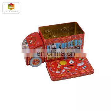 2018 newest hot selling customized car shape gift tin box