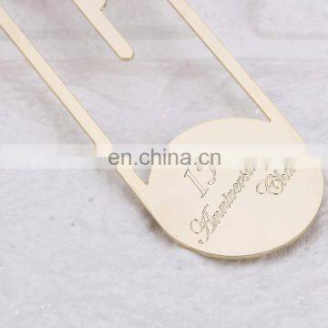 Hot Sale Wholesale Factory Direct Sale Low Price Promotion Gifts Key Shape Simple Style Fashion Bookmark photo-2