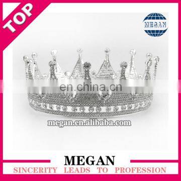 Rhinestone headband tiara crown round diamond alloy crown for bride