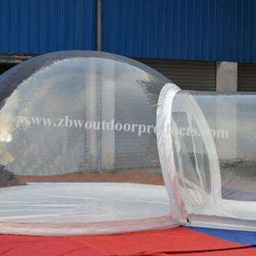 Portable waterproof Inflatable Bubble tent