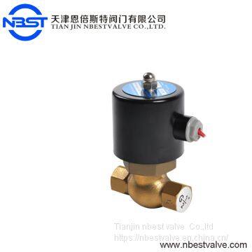 High Temperature Steam Brass Solenoid Valve For Pipeline System