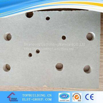 Perforated Gypsum Ceiling Tile / Acoustic Gypsum Ceiling photo-2