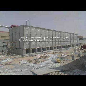 china GRP sectional panel water tank