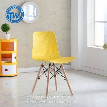 DC-6060 Topwell Modern Design Plastic Chair Colorful Chair Dining Chair