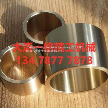 Customized custom processing copper sleeve bushing tin bronze set aluminum bronze sleeve worm wheel flange copper sleeve non-standard bushing 663