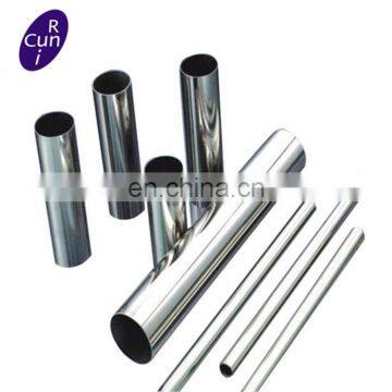 decorative mirror satin hairline finish stainless steel pipe 201