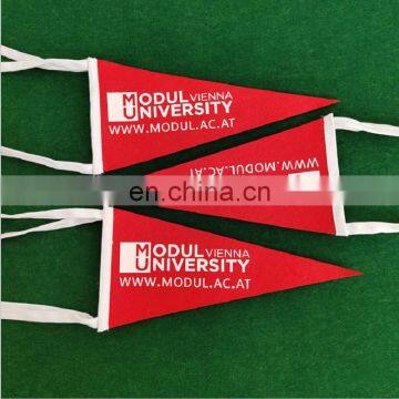 Cusotomize Size and Color Promotional Felt Pennants as Gift With Customized photo-2