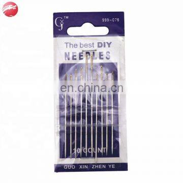 Hot Selling Golden Eyes Assorted Sewing Needle Self Threading Sewing Needle photo-3
