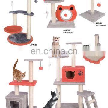 New design Cat Climbing Frame/Cat Tree for cats to hide and play