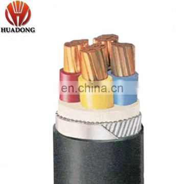 sunlight resistant 600V Multiple SEU Service Entrance cable 3x6awg copper conductor PVC jacket price