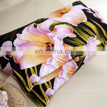 3D Flowers Bedding Set Reactive Printing 100% Polyester Tiger Duvet Cover Set photo-2