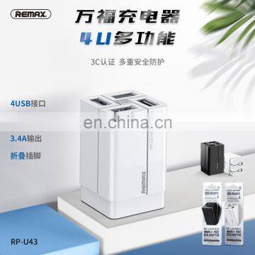 REMAX Micro Usb Adapter Fast Charging Dual USB Adapter Data Cable & Charger photo-6