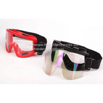 Splash Fog Proof Fit-over Plastic Protective Safety Glasses Goggles With Adjustable Strap