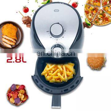 Hot Selling Mini 2.8L as Seen on tv Thermostat Industrial Mechanical Digital Commercial Without Oil Electric Air Fryer
