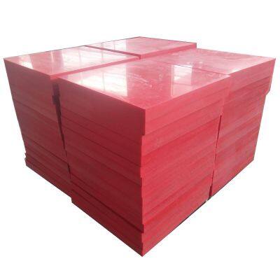 cut to size red color UHMWPE Sheet