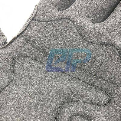 High Quality Anti Cut Level 5 Heavy Duty Nitrile Sandy Coated TPR Vibration Resistant / Anti Impact Gloves photo-5