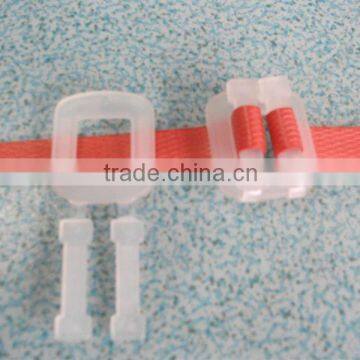 PP strappingband accessory,use for manual packaging's plastic buckles